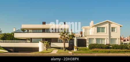 Erstklassige Nachbarschaftsgebäude, Punta del Este, Uruguay Stockfoto