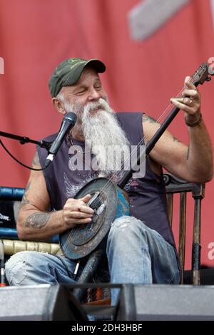 Seasick Steve beim Main Square Festival 2017 in Arras, Frankreich am 2. Juli 2017. Foto von ABACAPRESS.COM Stockfoto