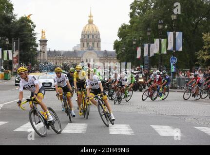 Chris Froome von Team Sky bei der 21. Etappe der Tour de France 2017 in Paris, Frankreich, 23. Juli 2016. Foto von Jerome Domine/ABACAPRESS.COM Stockfoto