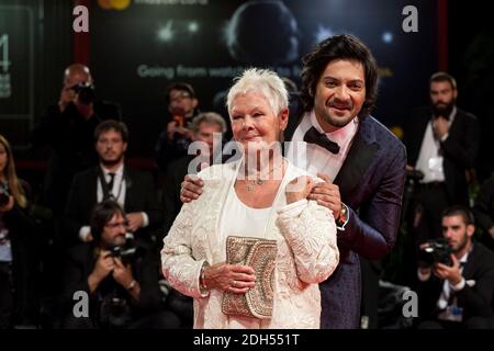 Judi Dench, Ali Fazal bei der Premiere von Victoria & Abdul beim 74. Internationalen Filmfestival von Venedig am 3. September 2017 in Venedig, Italien. Foto von Marco Piovanotto/ABACAPRESS.COM Stockfoto