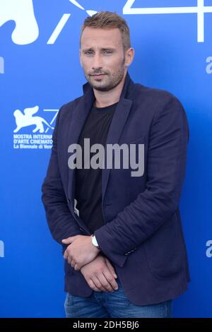 Matthias Schoenaerts beim Le Fidele Photocall während des 74. Internationalen Filmfestivals Venedig (Mostra di Venezia) am 08. September 2017 im Lido, Venedig, Italien. Foto von Aurore Marechal/ABACAPRESS.COM Stockfoto