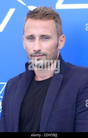 Matthias Schoenaerts beim Le Fidele Photocall während des 74. Internationalen Filmfestivals Venedig (Mostra di Venezia) am 08. September 2017 im Lido, Venedig, Italien. Foto von Aurore Marechal/ABACAPRESS.COM Stockfoto