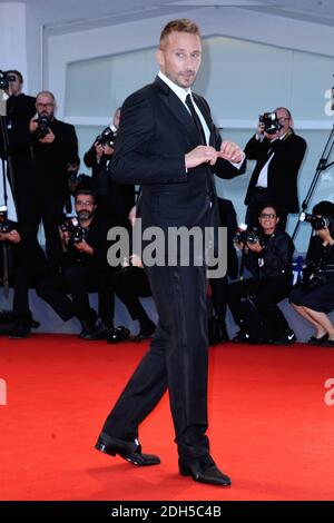 Matthias Schoenaerts bei der Le Fidele Premiere während der 74. Internationalen Filmfestspiele Venedig (Mostra di Venezia) am 08. September 2017 im Lido, Venedig, Italien. Foto von Aurore Marechal/ABACAPRESS.COM Stockfoto