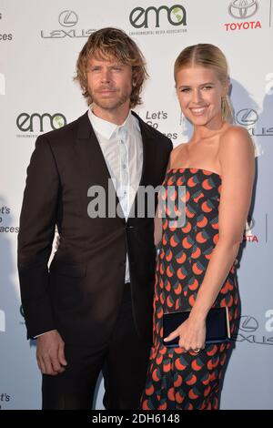 Eric Christian Olsen, Sarah Wright nehmen am 23. September 2017 an den 27. Jährlichen EMA Awards im Barker Hangar in Santa Monica, Los Angeles, CA, USA Teil. Foto von Lionel Hahn/ABACAPRESS.COM Stockfoto