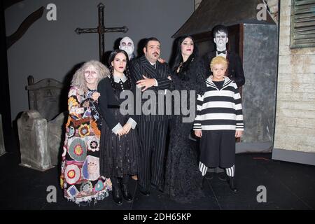 'La Famille Adams' comedie musicale Premiere im Le Palace Theater in Paris, Frankreich, September 27 2017. Foto von Nasser Berzane/ABACAPRESS.COM Stockfoto