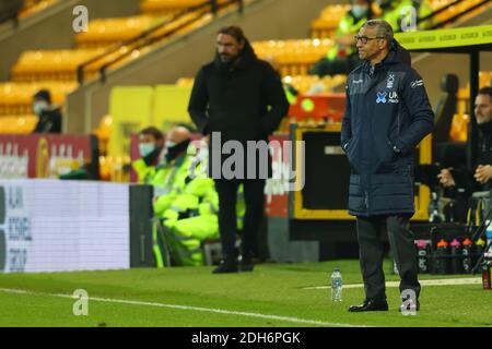 9. Dezember 2020; Carrow Road, Norwich, Norfolk, England, Englisch Football League Championship Football, Norwich Versus Nottingham Forest; Nottingham Forest Manager Chris Hughton Credit: Action Plus Sports Images/Alamy Live News Stockfoto