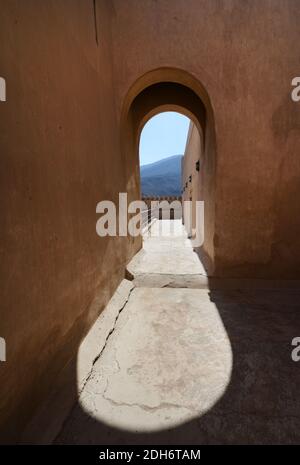 Al Rustaq Fort in Oman. Stockfoto