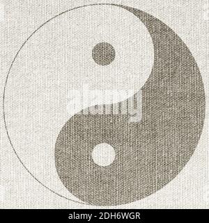 Yin, Yang, Medizin, chinesisch, tcm, Symbol, Zeichen, Stockfoto