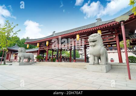 xi 'an Datang furong Park szenische Landschaft, ist dies ein berühmter touristischer landschaftlicher Ort. XI'an, China. Stockfoto