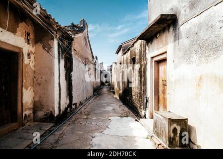 Hutong im alten Dorf Stockfoto