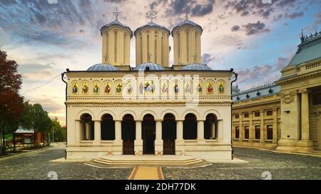 Patriarchenkirche, Patriarchalkathedrale, bukarest, Rumänien, Stockfoto