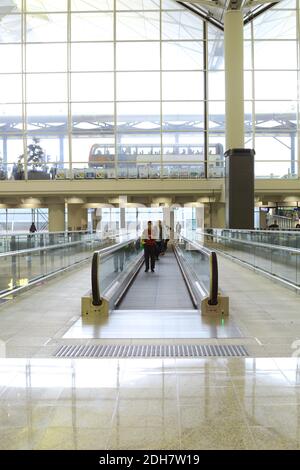 Internationaler Flughafen Hong Kong Stockfoto