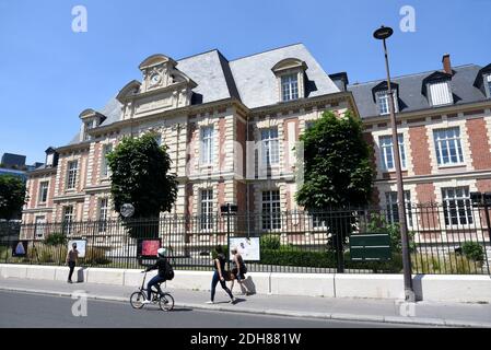 Paris (Frankreich): Gebäude des Pasteur-Instituts im 15. Arrondissement. Das Pasteur-Institut ist eine französische gemeinnützige private Stiftung Stockfoto