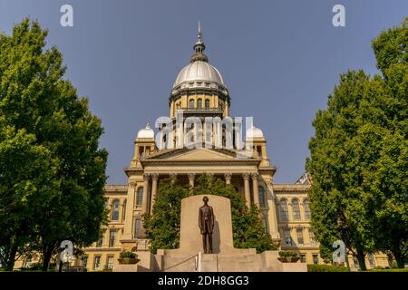 Illinois State Capitol Building Stockfoto