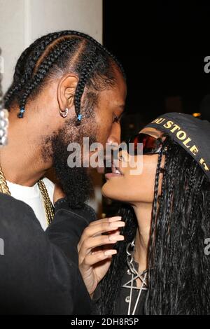 Miami, FL, USA. Dezember 2020. Iman Shumpert und Teyana Taylor bei Teyana Taylors Dirty 30, die am 9. Dezember 2020 mit 1111 in Miami, Florida ihren 30. Geburtstag feiern. Quelle: Walik Goshorn/Media Punch/Alamy Live News Stockfoto