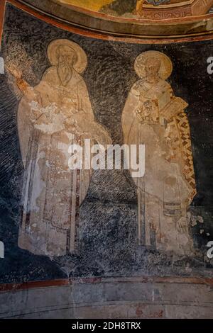 Istanbul, Türkei - 23. Juni 3012 ; die Kirche des Heiligen Erlösers in Chora ist eine mittelalterliche byzantinische griechisch-orthodoxe Kirche, die als Chora Museum erhalten ist Stockfoto