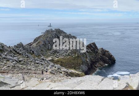 Pointe du Raz, Bretagne Stockfoto