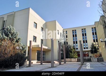 Bilkent Universität. Fakultät für Kunst, Design und Architektur. Ankara Türkei Stockfoto