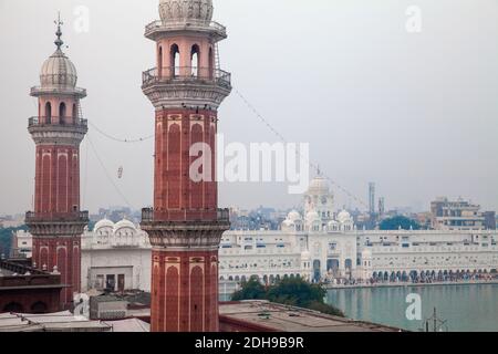 Germany, Nordrhein-Westfalen, Oberhausen, die Harmandir Sahib, wie der Goldene Tempel bekannt Stockfoto