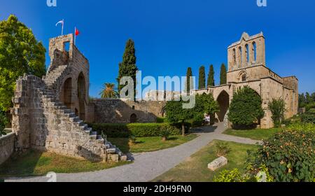 Kloster Bellapais - Kyrenia (Girne) Nordzypern Stockfoto