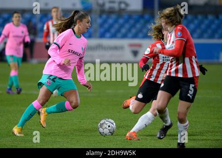 EINDHOVEN, NIEDERLANDE - 9. DEZEMBER: Lieke Martens vom FC Barcelona beim UEFA Womens Champions League Spiel zwischen PSV und Barcelona im PSV Camp Stockfoto