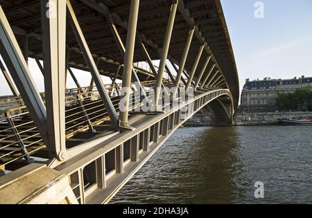 Simone de Beauvoir Fußgängerbrücke Stockfoto