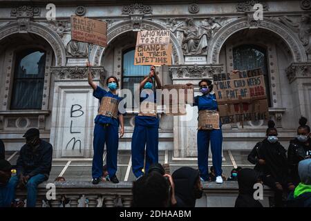 Black Lives Matter Protest Stockfoto