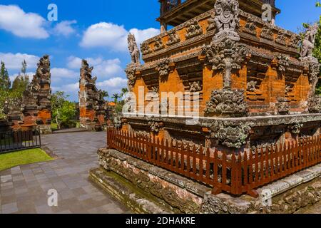 Taman Ayun Tempel - Bali-Indonesien Stockfoto