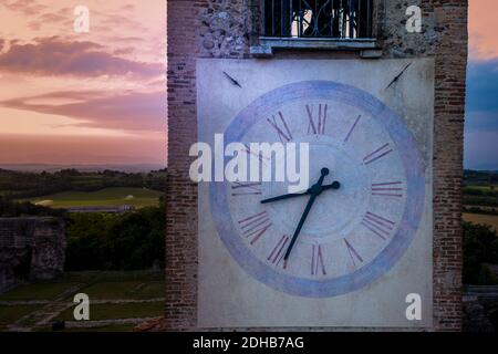 Italien, Cavriana, Mantova, Schloss Stockfoto