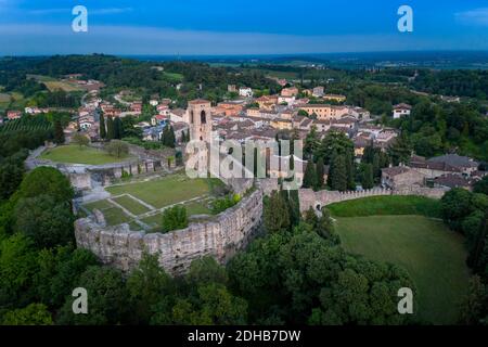 Italien, Cavriana, Mantova, Schloss Stockfoto