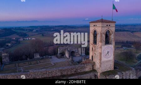 Italien, Cavriana, Mantova, Schloss Stockfoto