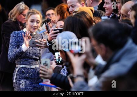 Saoirse Ronan am Chesil Beach während des BFI London International Film Festival in London, Großbritannien am 08. Oktober 2017. Foto von Aurore Marechal/ABACAPRESS.COM Stockfoto