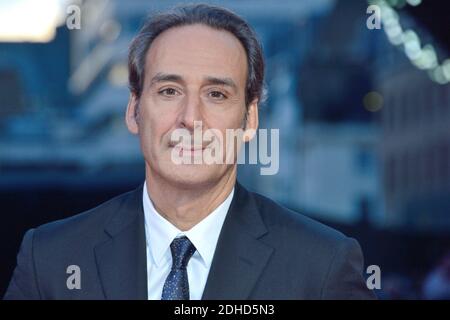 Alexandre Desplat bei der Shape of Water Premiere während des BFI London International Film Festival in London, England am 10. Oktober 2017. Foto von Aurore Marechal/ABACAPRESS.COM Stockfoto