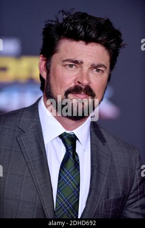 Karl Urban nimmt an der Premiere von Disney und Marvels 'Thor: Ragnarok' im El Capitan Theatre am 10. Oktober 2017 in Los Angeles, CA, USA Teil. Foto von Lionel Hahn/ABACAPRESS.COM Stockfoto