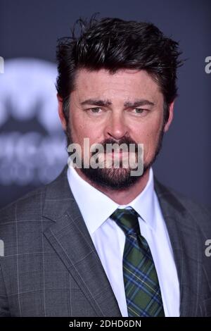 Karl Urban nimmt an der Premiere von Disney und Marvels 'Thor: Ragnarok' im El Capitan Theatre am 10. Oktober 2017 in Los Angeles, CA, USA Teil. Foto von Lionel Hahn/ABACAPRESS.COM Stockfoto