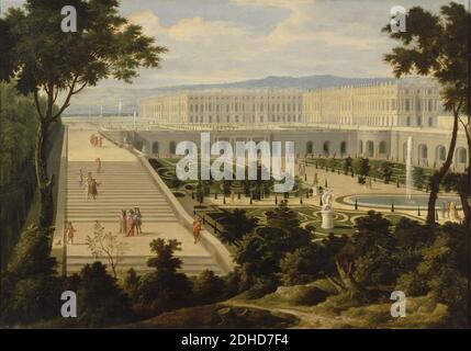 L'Orangerie du château de Versailles par Étienne Allegrain Stockfoto