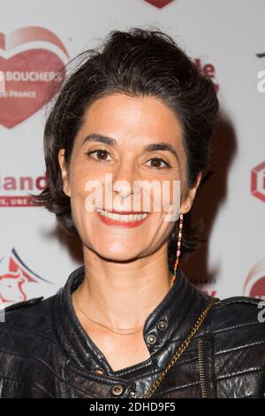 Olivia Polski, adjointe a la maire en Charge du Commerce, de l'artisanat et des Professions liberales et independentes à la soirée 'Le boeuf à la Mode' au Restaurant 'Le Louchébem à Paris, France le 12 Octobre 2017, Frankreich. Foto von Nasser Berzane/ABACAPRESS.COM Stockfoto