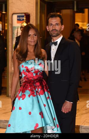 Karine Arsene bei der 25. Gala de l'Espoir im Theater des Champs-Elysees am 17. Oktober 2017 in Paris, Frankreich. Foto von Eliot Blondt/ABACAPRESS.COM Stockfoto