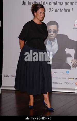 Delphine Gleize bei der Lumiere Award Ceremony im Amphitheatre 3000 während des 9. Lumiere Festivals in Lyon, Frankreich am 20. Oktober 2017. Foto von Julien Reynaud/APS-Medias/ABACAPRESS.COM Stockfoto