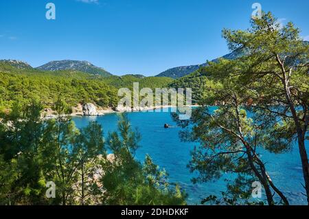 Türkische Riviera Stockfoto