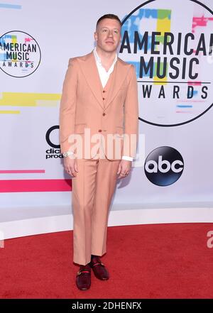 Macklemore nimmt an den American Music Awards 2017 im Microsoft Theater am 19. November 2017 in Los Angeles, CA, USA Teil. Foto von Lionel Hahn/ABACAPRESS.COM Stockfoto