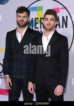 Die Chainsmokers nehmen am 2017 19. November 2017 an den American Music Awards im Microsoft Theater in Los Angeles, CA, USA, Teil. Foto von Lionel Hahn/ABACAPRESS.COM Stockfoto