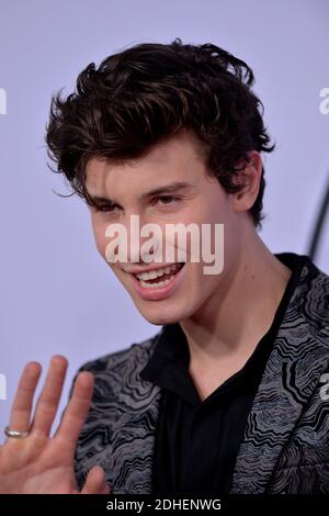 Shawn Mendes nimmt an den American Music Awards 2017 im Microsoft Theater am 19. November 2017 in Los Angeles, Kalifornien, Teil. Foto von Lionel Hahn/AbacaPress.com Stockfoto