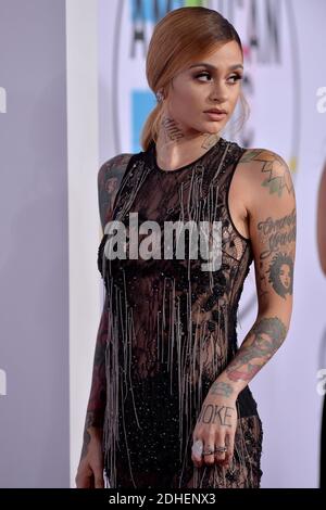 Kehlani nimmt an den American Music Awards 2017 im Microsoft Theater am 19. November 2017 in Los Angeles, Kalifornien, Teil. Foto von Lionel Hahn/AbacaPress.com Stockfoto