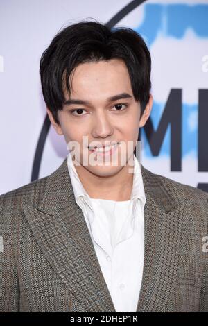 Dimash Kudaibergen nimmt an den American Music Awards 2017 im Microsoft Theater am 19. November 2017 in Los Angeles, Kalifornien, Teil. Foto von Lionel Hahn/AbacaPress.com Stockfoto