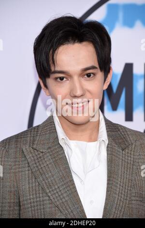 Dimash Kudaibergen nimmt an den American Music Awards 2017 im Microsoft Theater am 19. November 2017 in Los Angeles, Kalifornien, Teil. Foto von Lionel Hahn/AbacaPress.com Stockfoto