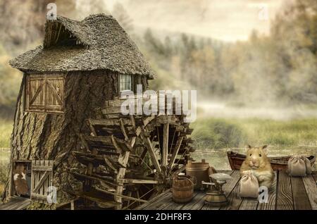 Feenhaus (Mühle) Stockfoto