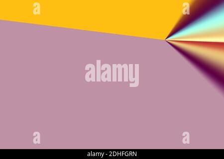 Eine elegante Illustration von mehrfarbigen Tapeten. Linearer Verlaufshintergrund Stockfoto