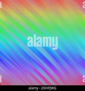 Ein abstraktes, irisierendes, mehrfarbiges, unscharfes Hintergrundbild. Stockfoto