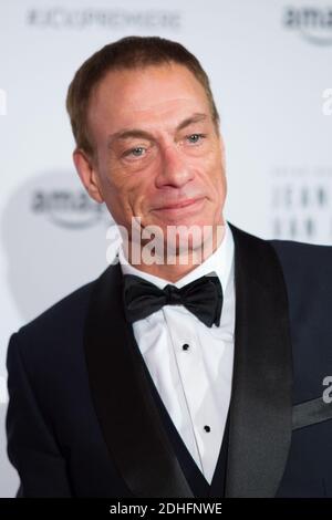 Jean-Claude Van Damme besucht die Amazon TV-Serie "Jean Claude Van Johnson" Premiere in Le Grand Rex am 13. Dezember 2017. Foto von Nasser Berzane/ABACAPRESS.COM Stockfoto